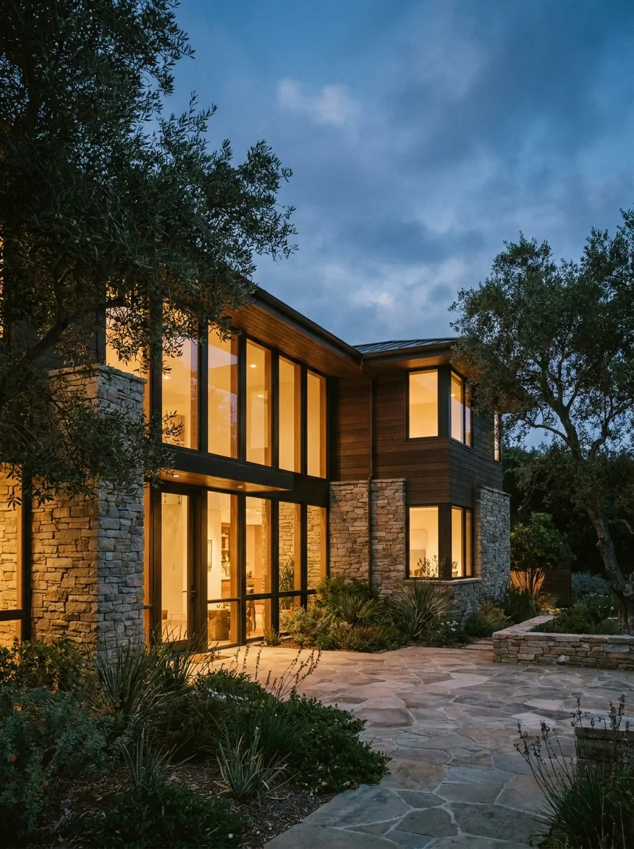 Final reveal — completed residence