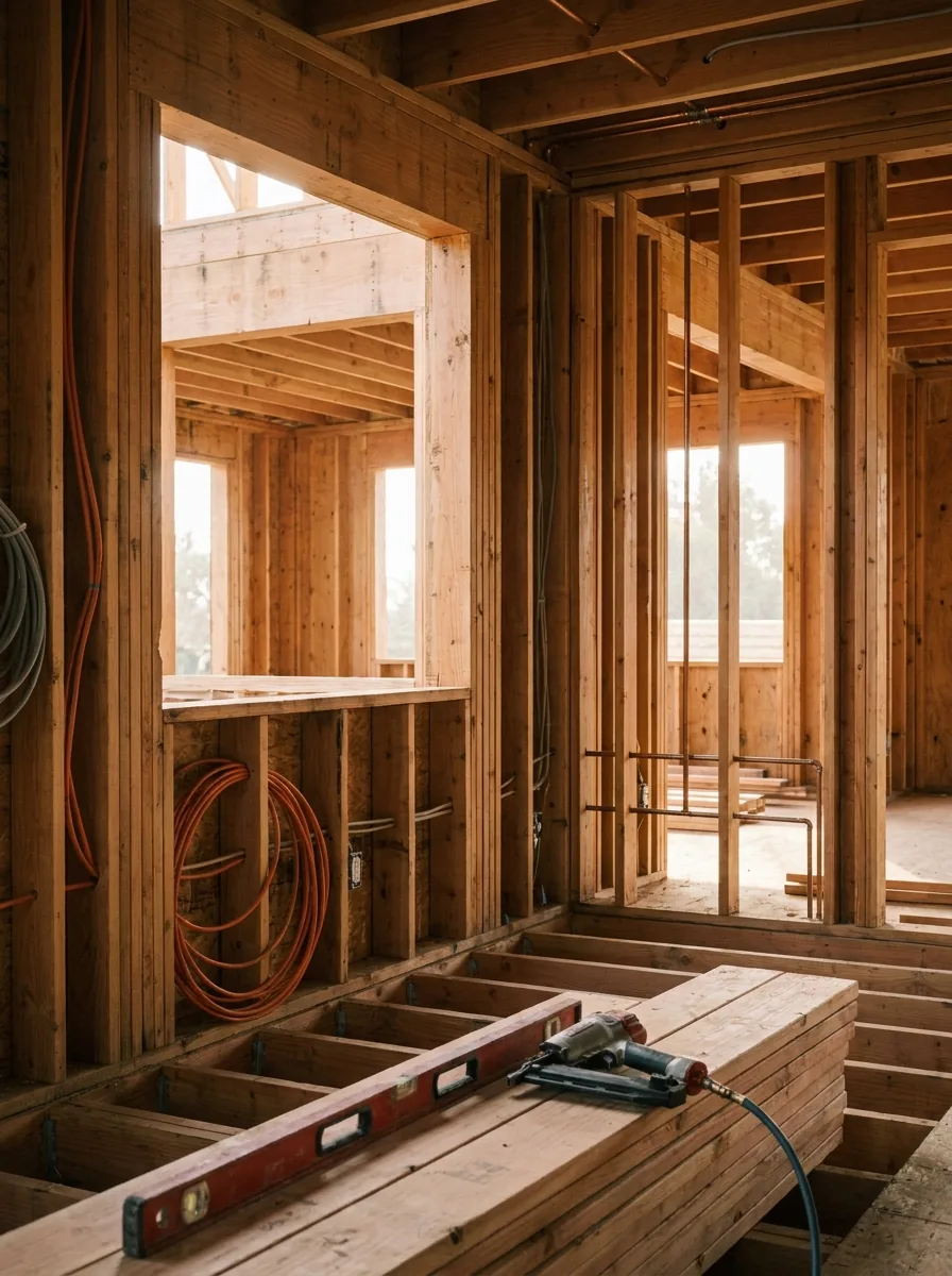 Structural phase — framing and rough systems